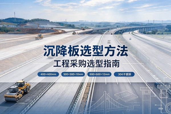 城固沉降板选择方法