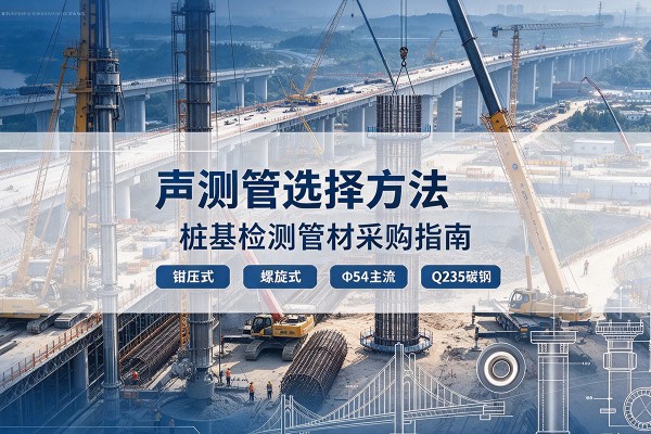 城固声测管选型标准