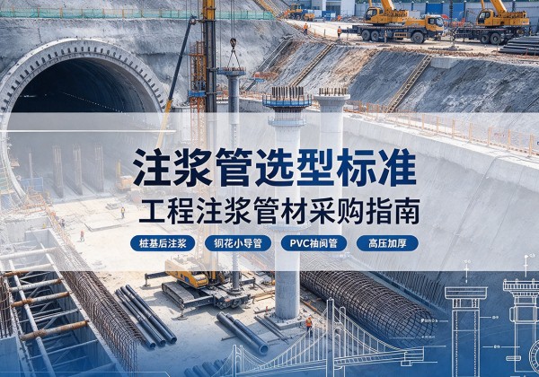 城固注浆管选型标准